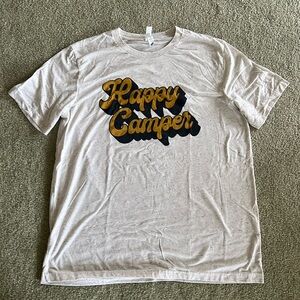 Vintage Style Tee - Happy Camper